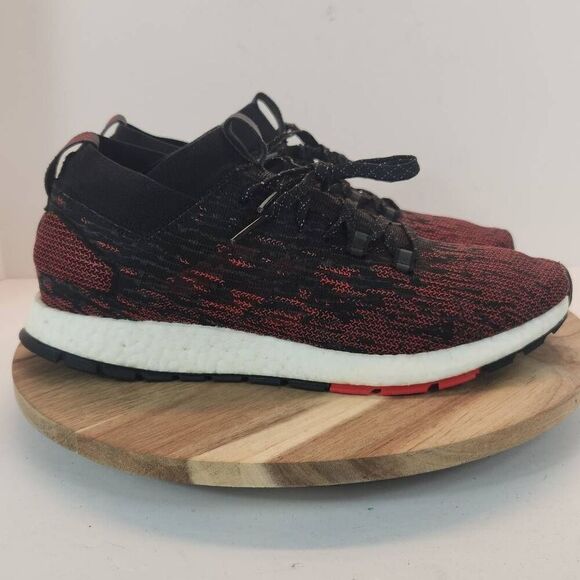 adidas PureBoost RBL 'Black Scarlet' CM8309 Mens Size 11 - Picture 1 of 11